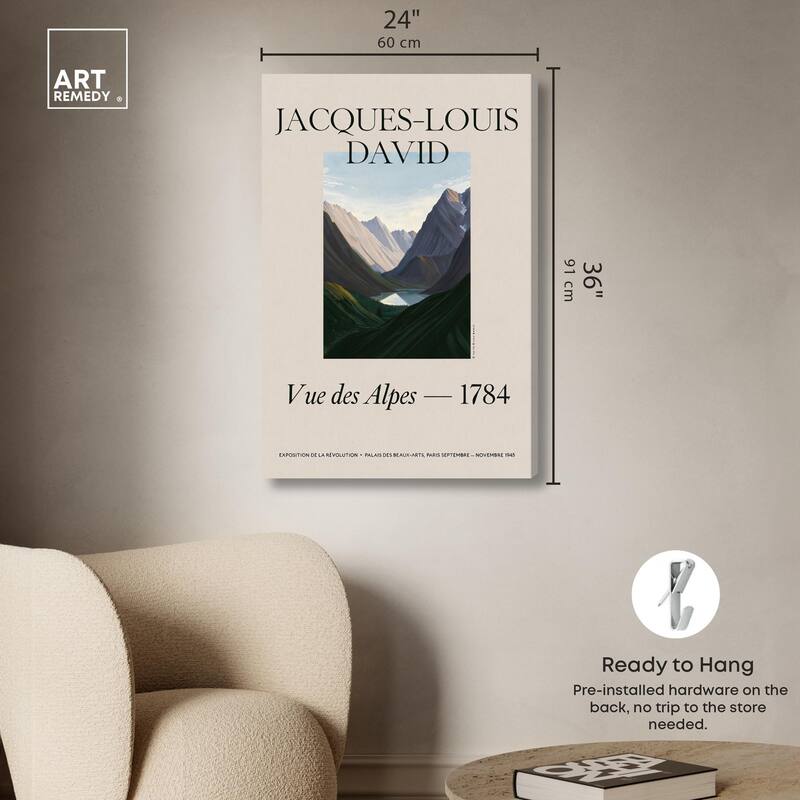 Mountains of 1784 Canvas by Art Remedy, Gallery Wrapped