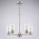 preview thumbnail 3 of 9, Vaxcel Lighting H0314 Park Ridge 5 Light 21" Wide Chandelier
