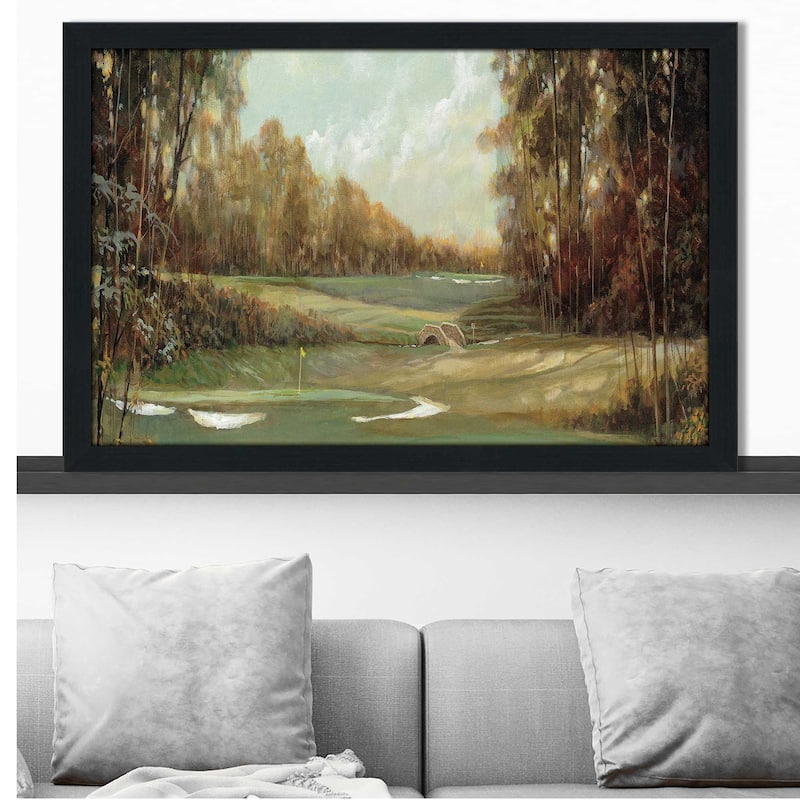 "First Hole" by Ruane Manning Print on Acrylic
