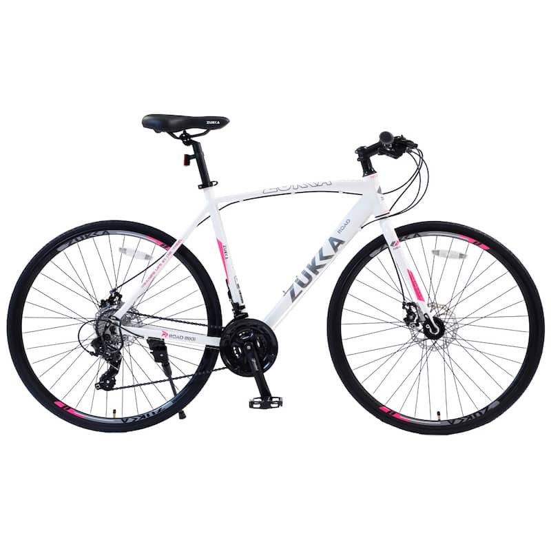 24 Speed Hybrid Bike Disc Brake 700C for men women's City Bicycle