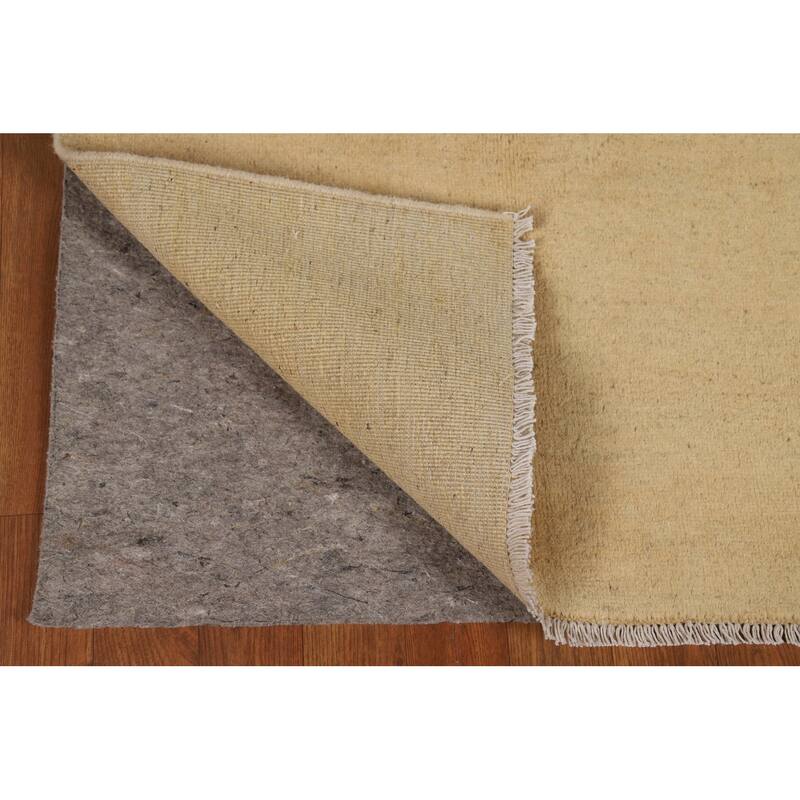 Modern Gabbeh Oriental Foyer Rug Handmade Wool Carpet - 2'7"x 3'10"