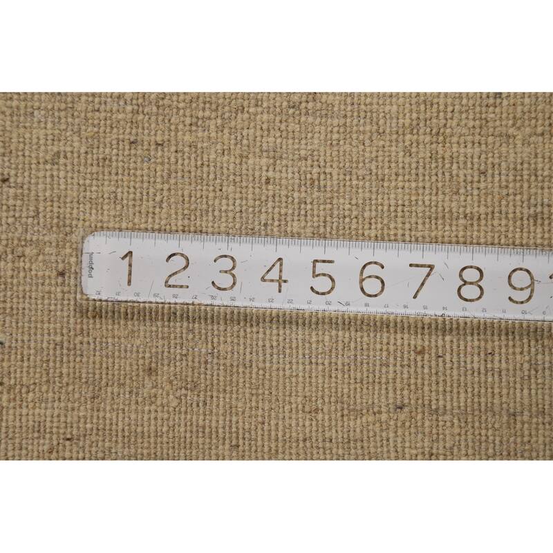 Modern Gabbeh Oriental Runner Rug Handmade Wool Carpet - 3'3"x 6'6"