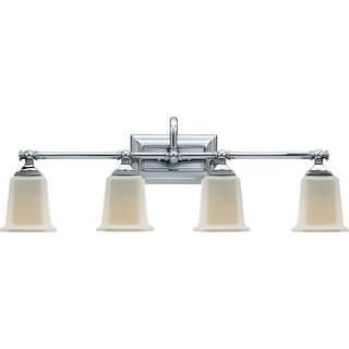 Nicholas 4-Light Bathroom Vanity Light in Polished Chrome