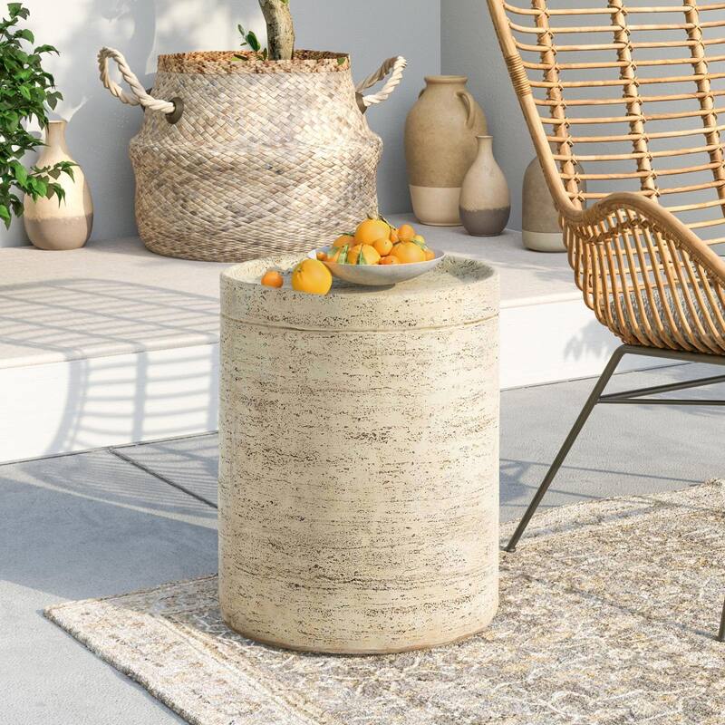 COSIEST Round 14' Outdoor Side Table