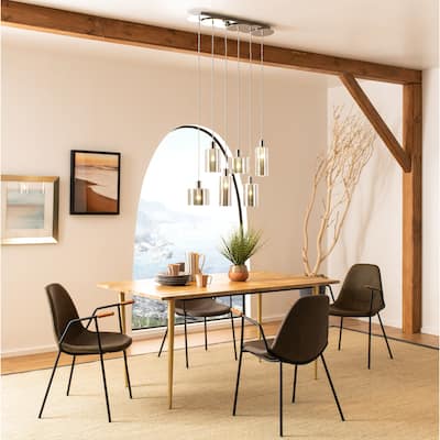 SAFAVIEH Lighting Mendi Pendant - 30.8"x7"x26.5-84.5"
