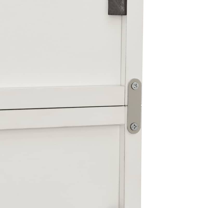 70.90 in. Tall Wood 6-Shelf Standard Bookcase with Interior Shelves