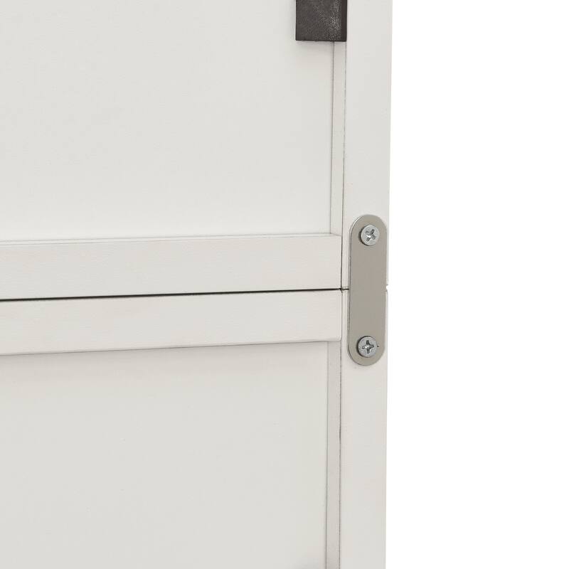 Roomfitters 8-Tier Tall Narrow Bookcase with Adjustable Shelves, Slim Storage Tower for Books, CDs, DVDs, and Décor