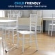 preview thumbnail 23 of 38, Kids Resin Stacking Chiavari Chairs for Formal Events (Set of 10)
