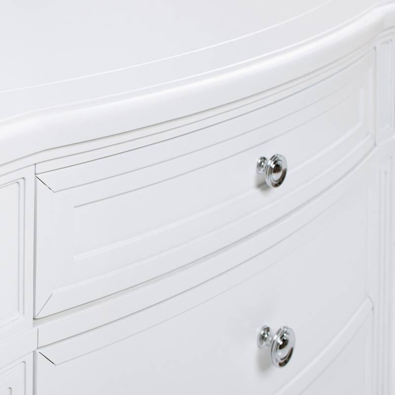 Dauphin 23.5" 3-Drawer Storage End Table