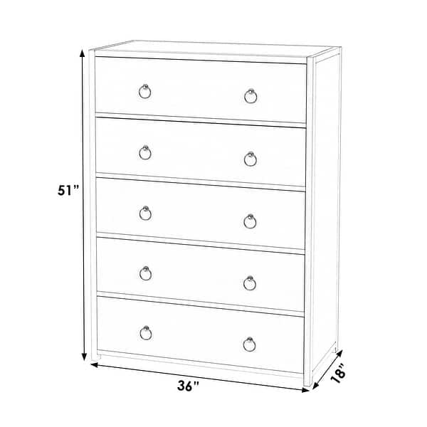 Lark 5-Drawer Dresser
