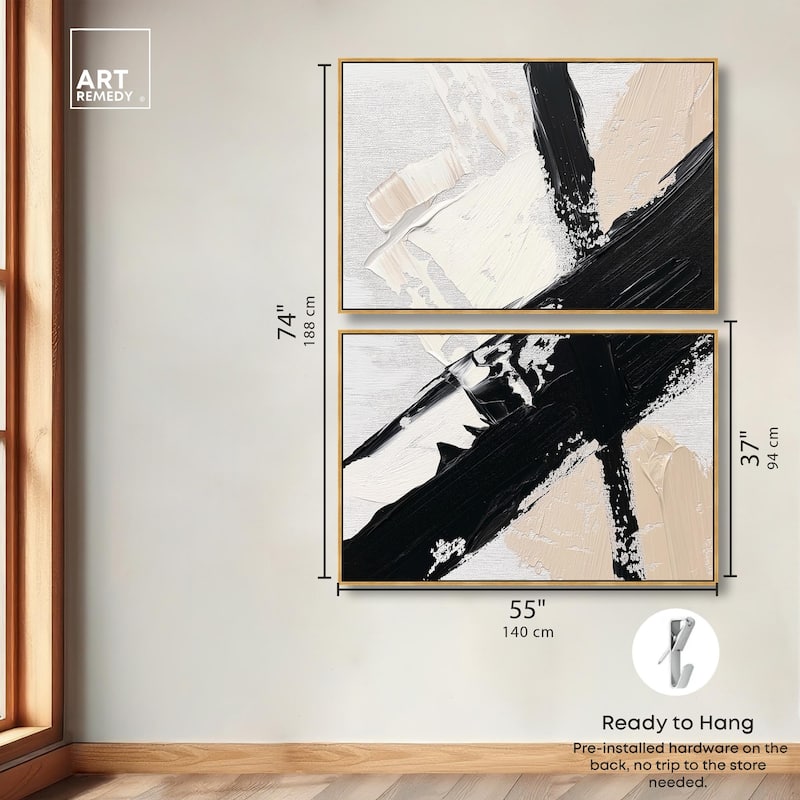 Graphic Impact II Canvas Set of 2 by Art Remedy