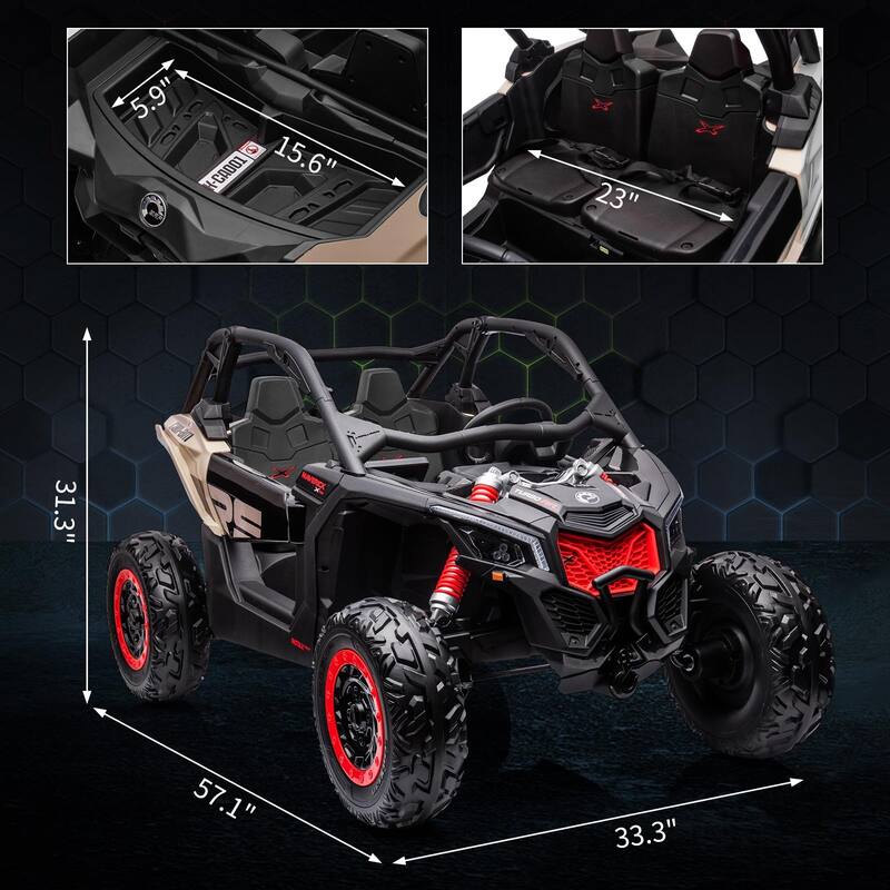 2 Seater Ride on UTV Car