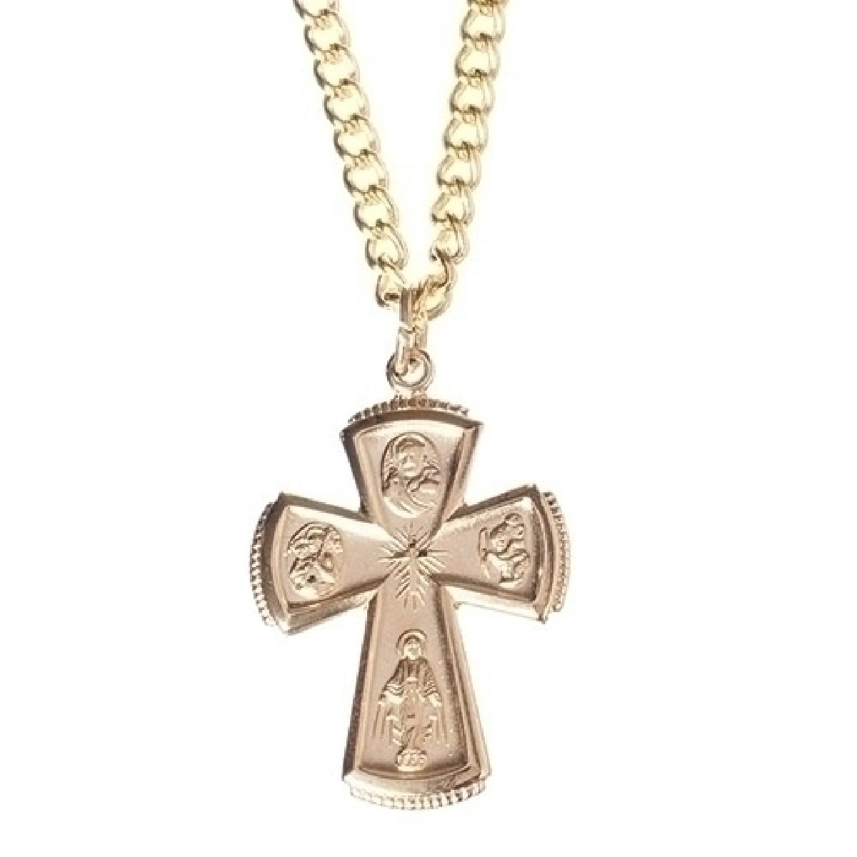 Overstock deals cross necklace