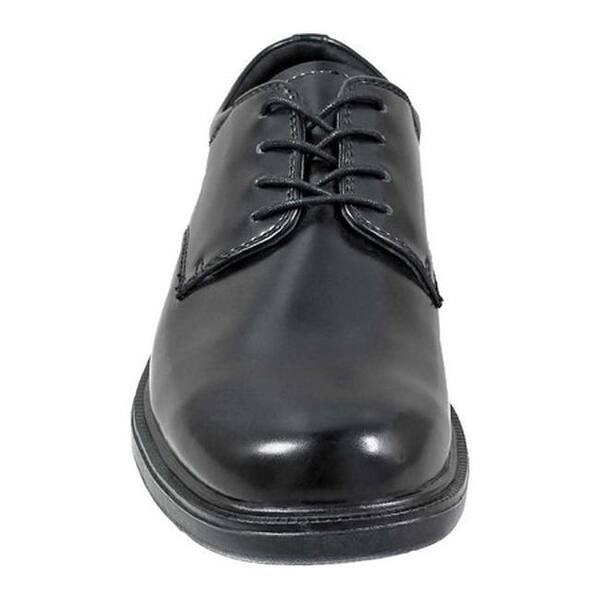 Shop Nunn Bush Men S Eddy Plain Toe Lace Up Black Smooth Leather