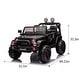 preview thumbnail 2 of 78, 24V Electric Kids Ride-On Vehicle, Parent-Controlled Car with Adjustable Speeds, Pull Rod, Storage & LED Lights