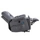 preview thumbnail 14 of 22, Oversized Power Assist Lift Recliner Chair With Massage and Heating with 2 Concealed Cup Holders for Elderly