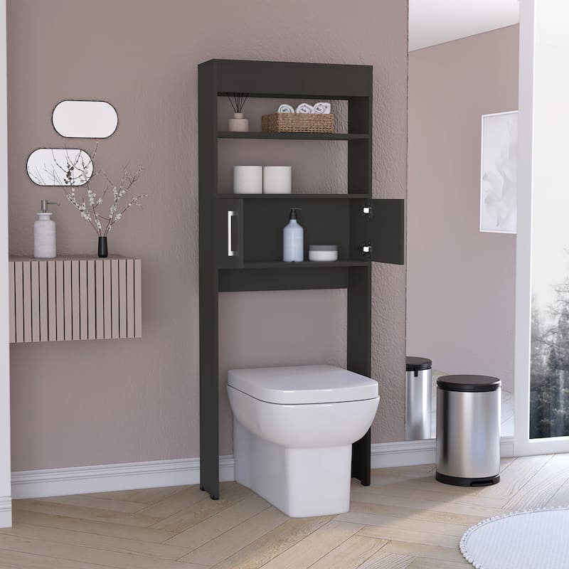 Over The Toilet Cabinet, Three Shelves