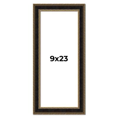 9x23 Frame Gold Antique Vintage Sold Wood Picture Frame | 1.75 Inch