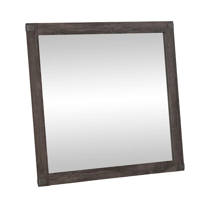 Lakeside Haven Brownstone Landscape Mirror