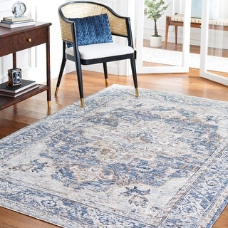 SAFAVIEH Moon Dust Shella Vintage Oriental Medallion Rug - Bed Bath ...