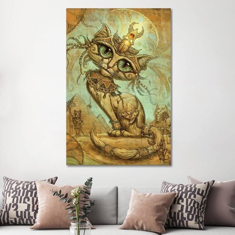 iCanvas "Cleocatra" by Jeff Haynie Canvas Print