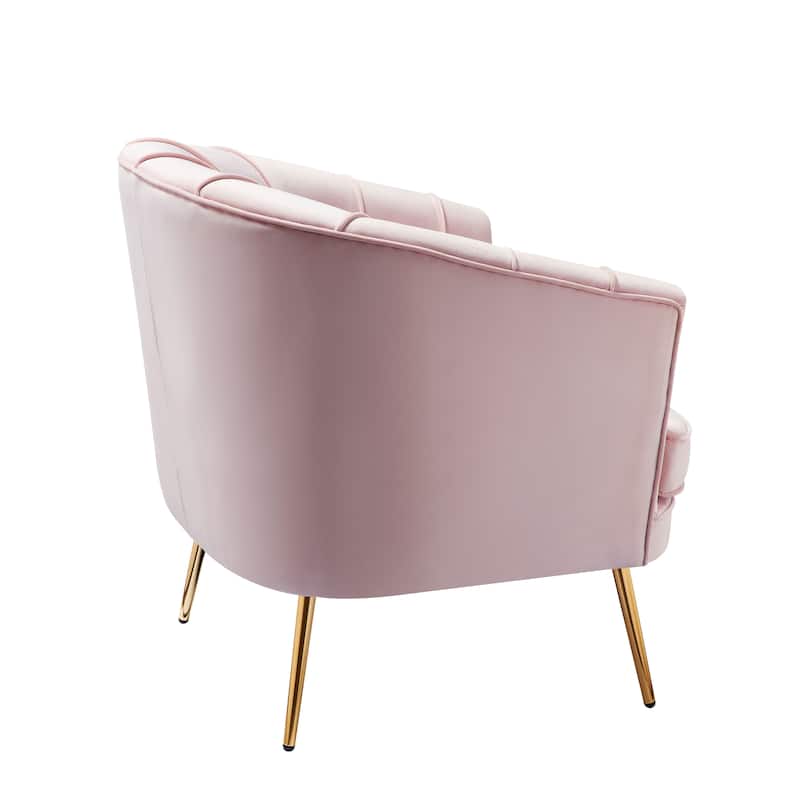 Delicia Contemporary Upholstered Accent Chair by Furniture of America