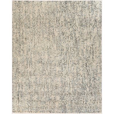 Carson Carrington Mo i Rana Hand Woven Wool/Viscose Area Rug - 8' x 10'