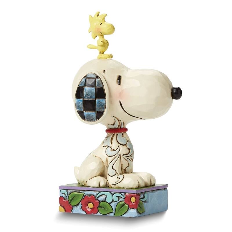 Curata My Best Friend Snoopy and Woodstock Figurine