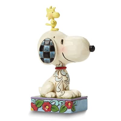 Curata My Best Friend Snoopy and Woodstock Figurine
