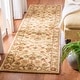 preview thumbnail 41 of 99, SAFAVIEH Handmade Antiquity Manda Traditional Oriental Wool Rug 2'3" x 8' Runner - Gold - Runner