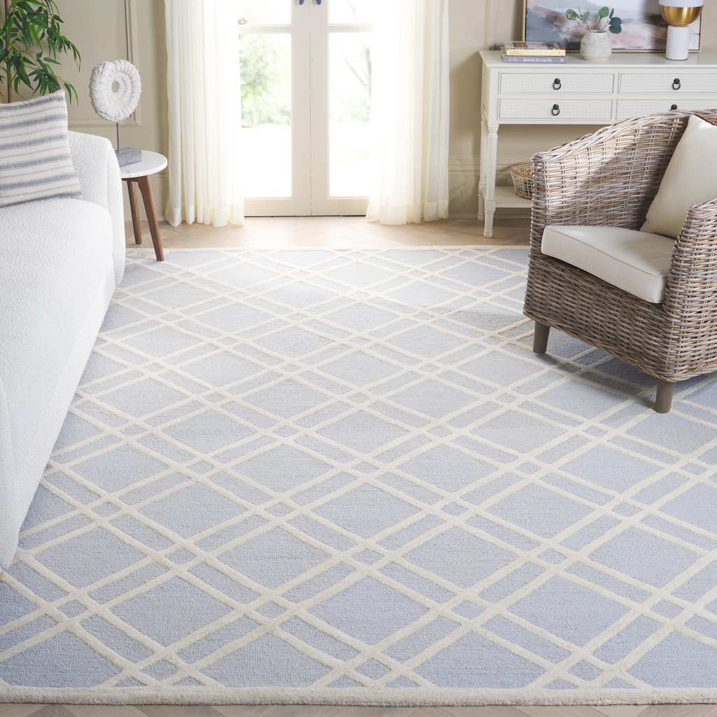 SAFAVIEH Handmade Cambridge Polona Modern Moroccan Wool Rug