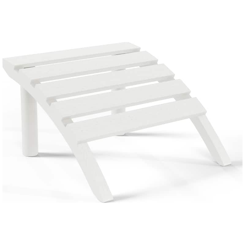 Polytrends Coastline Outdoor Poly Adirondack Ottoman
