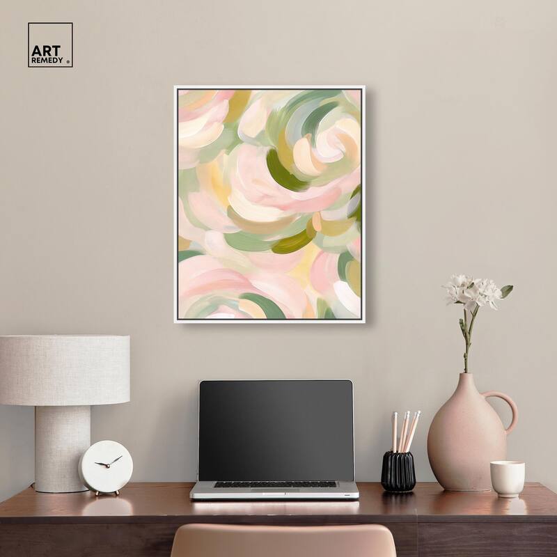 Brushstroke I Canvas by Art Remedy