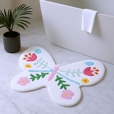 HomeRoots Juvenile/Youth Transitional Novelty Area Rug - 40.00 in. x 30.00 in. x 0.30 in.