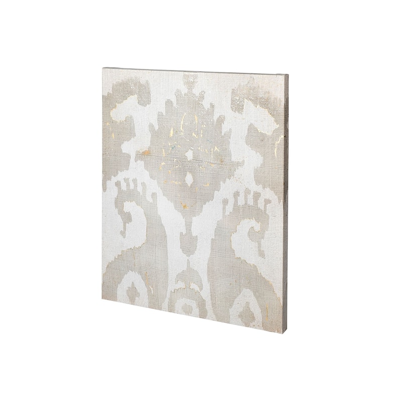 Shadow Ikat V Canvas Art Print - Small