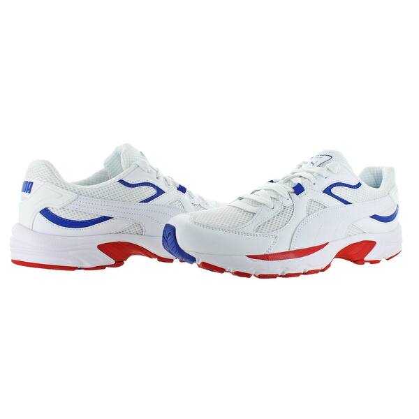 Shop Puma Mens Axis Plus 90s Running Shoes Padded Insole Softfoam Overstock 27554170