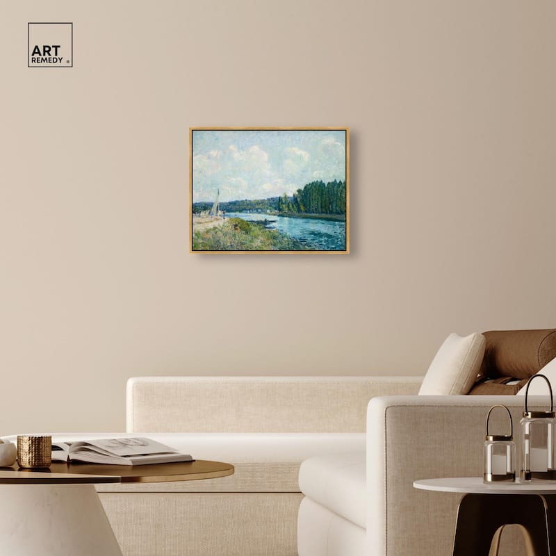 Sisley Banks of the Oise Canvas by Art Remedy