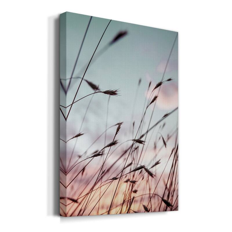 Falls Park Sunset Premium Gallery Wrapped Canvas - Ready to Hang