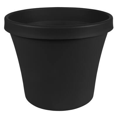 Bloem Terra Pot Planter 12" Black - 12