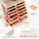 preview thumbnail 7 of 8, Gymax 12-Drawer Rolling Storage Cart w/ 2 Sizes Plastic Drawers Skin