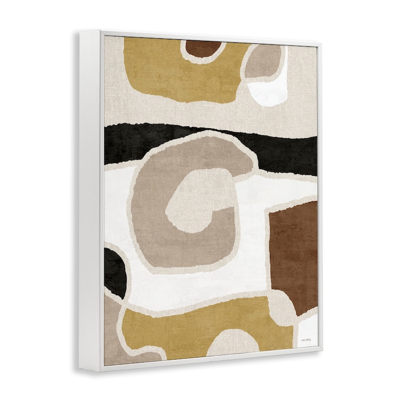 Stupell Earthy Boho Geometrics Framed Giclee Art Design By Amber Sterling