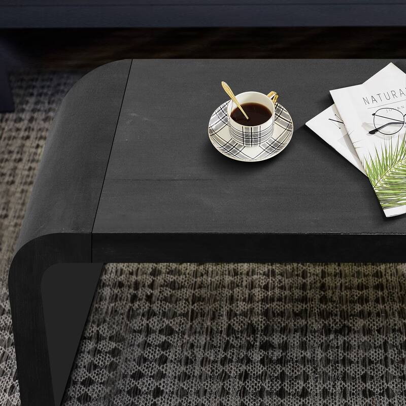 Coffee Table, Rustic Wood Center Table, Rectangle Cocktail Tea Table