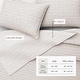 preview thumbnail 16 of 41, Linery & Co. Cotton Honeycomb Waffle Garment Washed Quilt Set