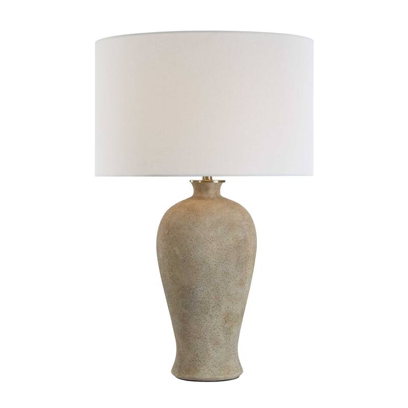 Uttermost Torres Textured Ceramic Table Lamp - 18.00" W x 30.00" H x 18.00" D