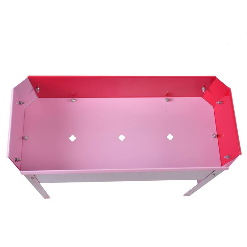 Outdoor Galvanized Raised Garden Bed Elevated Garden Planter Flowerpot Box with Legs for Gardening Vegetables Flower
