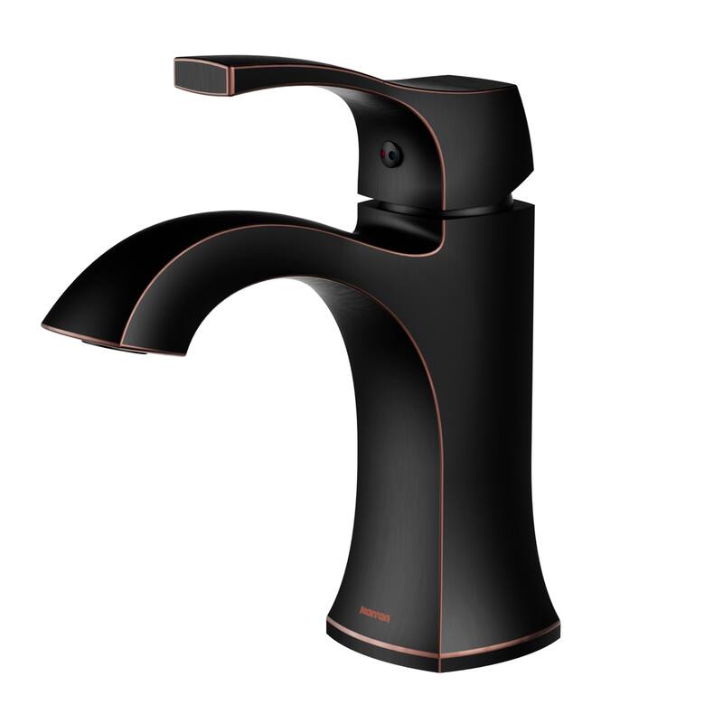 Karran Randburg KBF520 Single-Handle Single Hole Basin Bathroom Faucet with Matching Pop-up Drain