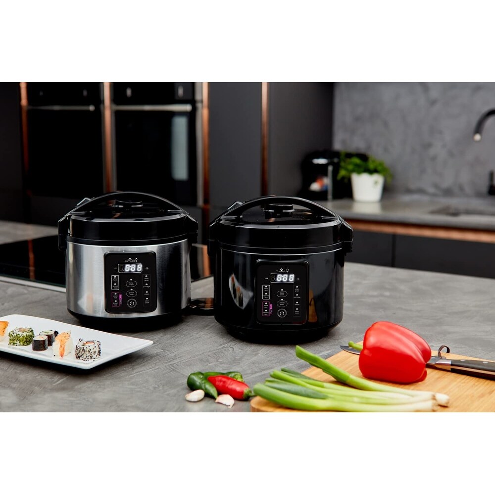 Rice Cooker with Ceramic Bowl and Advanced Fuzzy Logic 5.5 Cups 1 Litre 5 Rice Cooking 3 Multicooker Functions 110V Bed Bath Beyond 39107855