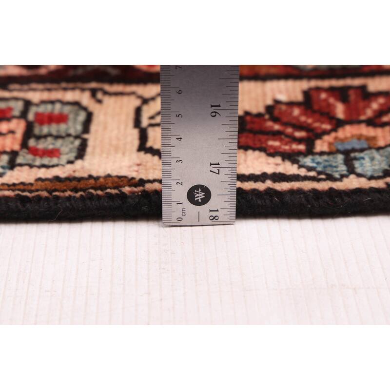 ECARPETGALLERY Hand-knotted Andelz Red Wool Rug - 3'10 x 9'9