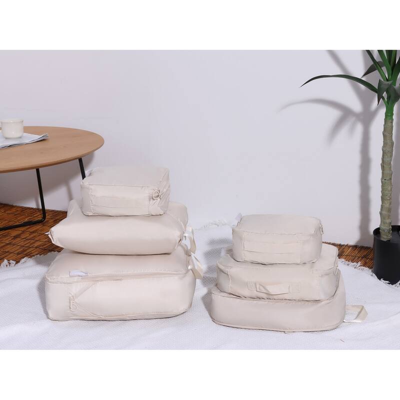 6 Set Travel Bag for Storage,Lightweight Travel Essentials,Travel Accessories for Travel Toiletry Bag Sets 15.5*12*4in