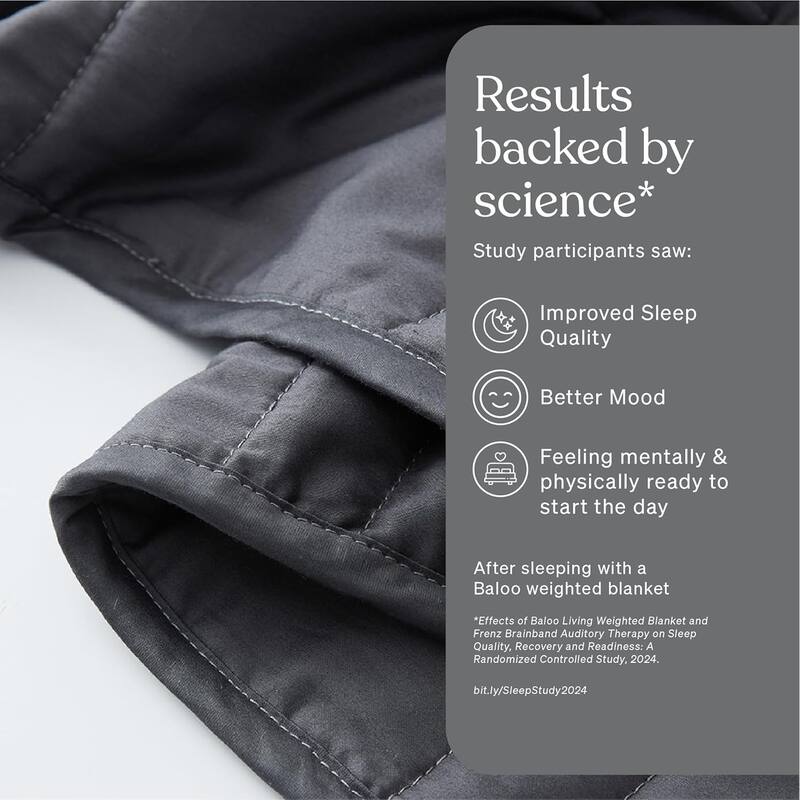 Cool Cotton Weighted Blanket - 25lbs King